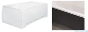 Obudowy do wanien - Besco Obudowa czarny mat do wanny Modern 140x70 cm #OAP-140UNIC - miniaturka - grafika 1