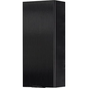 Szafka łazienkowa wisząca szklane fronty czarny mat 30x72 cm Bravia Gante - Szafki łazienkowe - miniaturka - grafika 1