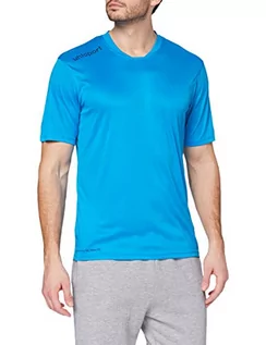 Koszulki męskie - uhlsport Uhlsport Essential T-shirt treningowy, niebieski, XS 100210407_Cyan_XS - grafika 1