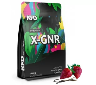 X-Gainer Kfd   1000G Waniliowo-Truskawkowy - Odżywki na masę - miniaturka - grafika 1