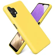 Etui i futerały do telefonów - Etui na telefon Samsung Galaxy A32 5G silikonowo-żelowe etui na telefon komórkowy, żółte - miniaturka - grafika 1
