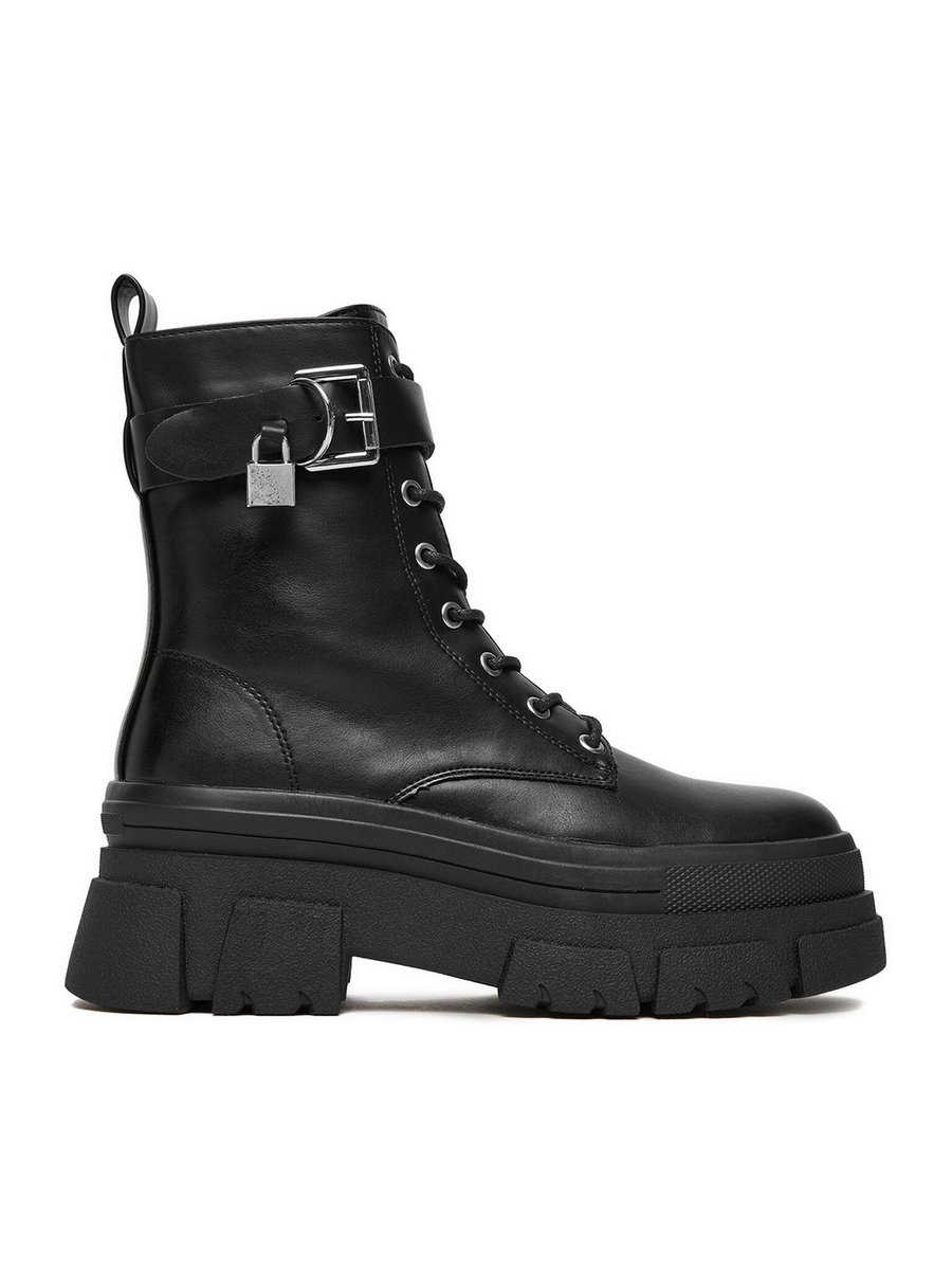 Deezee Trzewiki Damskie Czarny 60165-6