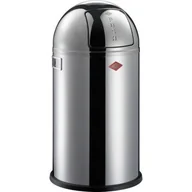 Kosze na śmieci - Wesco Pushboy 50l - kosz na śmieci, stal nierdzewna 17583441 - miniaturka - grafika 1