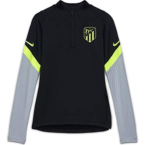 Nike Koszulka z długim rękawem ATM Y NK DRY STRKE DRIL TOP CL, czarny/wilk szary/(wolt) (bez sponsora-3rd), L