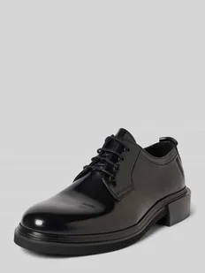 Buty derby ze skóry model ‘POSTMAN’ - Półbuty męskie - miniaturka - grafika 1