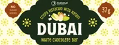 Batoniki - Dubai White Chocolate Bar 37g Baton dubajski w białej czekoladzie - miniaturka - grafika 1