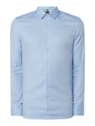 Koszule męskie - Koszula biznesowa o kroju super slim fit z diagonalu - miniaturka - grafika 1