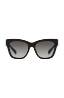 Okulary przeciwsłoneczne - Michael Kors okulary przeciwsłoneczne EMPIRE SQUARE damskie kolor czarny 0MK2182U - miniaturka - grafika 1