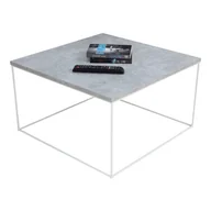 Ławy i stoliki kawowe - Kwadratowy stolik kawowy beton C6-D94 - miniaturka - grafika 1