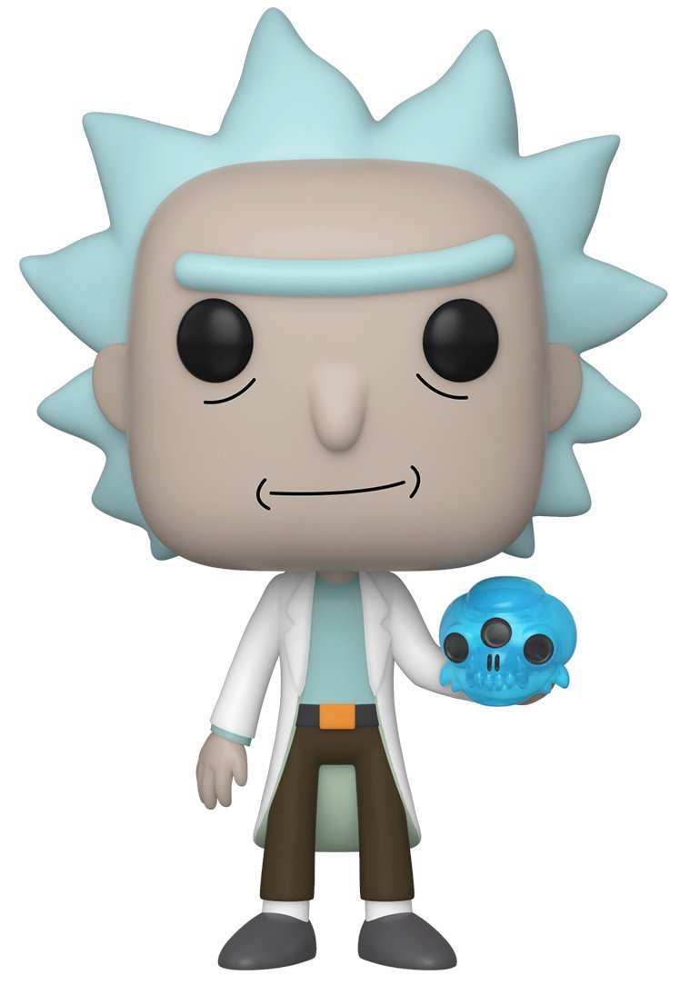 Funko POP! Animation, figurka kolekcjonerska, Rick&Morty, Rick with Crystal Skull, 692