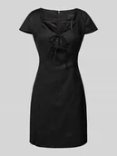 Sukienki - Sukienka mini z wiązaniem model ‘ISABEAU’ - miniaturka - grafika 1