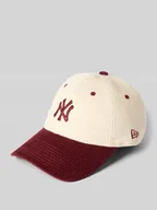 Czapki damskie - Czapka z daszkiem z wyhaftowanym logo - miniaturka - grafika 1