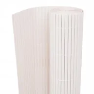Ogrodzenia - Vidaxl shumee dwustronne 110 x 300 cm białe - miniaturka - grafika 1