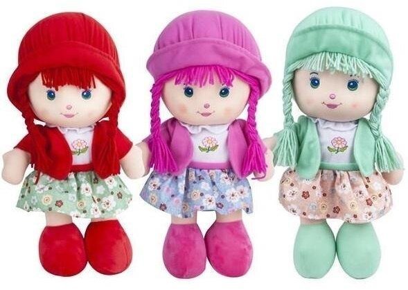 Merkpol Lalka szmacianka 36cm Mix 5900368917437
