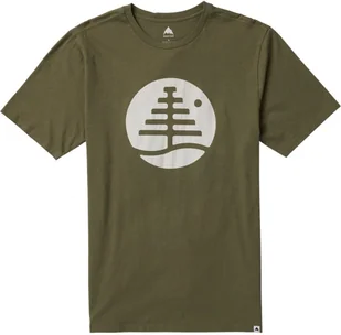 t-shirt męski BURTON FAMILY TREE TEE Forest Moss - Koszulki męskie - miniaturka - grafika 1