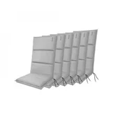 Poduszki ogrodowe - CITY 4418 wysoki - zestaw 6 sztuk - poduszek na fotele i krzesła - miniaturka - grafika 1