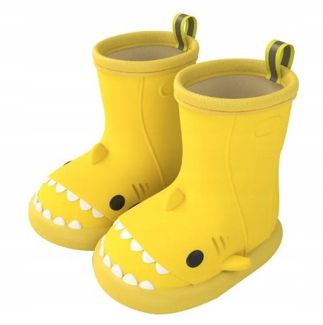 KALOSZE DZIECIĘCE REKINY SHARK-i GUMOWE BUTY 33-34