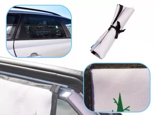 Kurtyna magnetyczna osłona okna samochodu kaktus - Akcesoria do fotelików - miniaturka - grafika 2