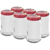 Pojemniki kuchenne - Biowin Słoje do przetworów z zakrętkami 0,3L - miniaturka - grafika 1