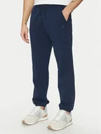 Spodnie sportowe męskie - Guess Spodnie dresowe Z5GB06 K6ZS1 Granatowy Regular Fit - miniaturka - grafika 1