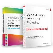 Pakiet Pride and Prejudice i Ekstremalnie szybka nauka języka angielskiego Praca zbiorowa - Nauka - miniaturka - grafika 1