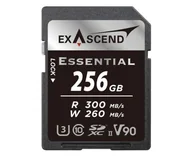 Karty pamięci - ExAscend 256GB SDXC Essential UHS-II V90 - miniaturka - grafika 1