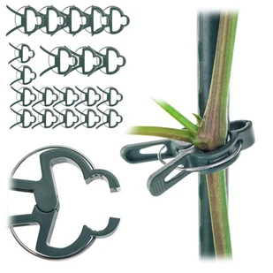 Klipsy do mocowania roślin Paldo zielony 2 rozmiary 20szt. - Pozostałe akcesoria do uprawy roślin - miniaturka - grafika 1