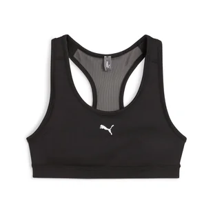 Damski Stanik sportowy PUMA 4KEEPS BRA - P 52531701 – Czarny - Biustonosze - miniaturka - grafika 1