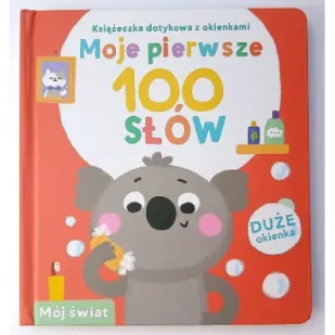 Książeczka dotykowa Moje pierwsze 100 słów. Świat - Książki edukacyjne - miniaturka - grafika 1
