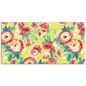 Podkładki na biurko - Mata z nadrukiem na biurko Kwiatowy Ogród 120x60 cm, Dywanomat - miniaturka - grafika 1