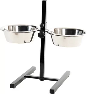 Zolux Zestaw 2 miski dla psa 24,5 cm 2,5 l + stojak regulowany - Miski dla psów - miniaturka - grafika 1