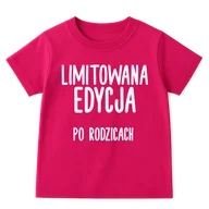 Koszulki dla dziewczynek - Limitowana edycja po rodzicach - miniaturka - grafika 1