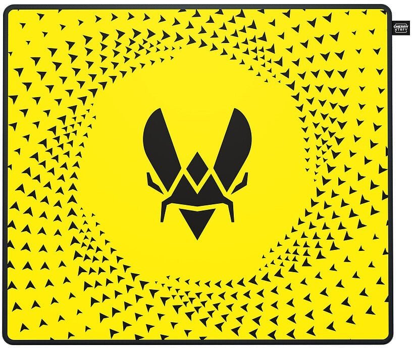 CHERRY XTRFY GP5 Vitality Yellow Podkładka dla graczy Czarny, Żółty JA-G0546