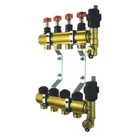 Akcesoria hydrauliczne - Rozdzielacz Ptm Standard 4 obwody, do ogrzewania podłogowego - miniaturka - grafika 1