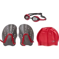 Pływanie - Speedo dorosłych akcesoriów Performance Training Pack, czerwony, S 8-090140004S - miniaturka - grafika 1