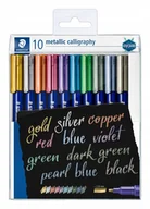 Przybory szkolne - Staedtler Pisak metaliczny do kaligrafii 10 kolorów - miniaturka - grafika 1