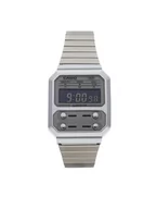 Zegarki damskie - Casio Vintage Zegarek Vintage A100WE-7BEF Vintage Edgy - - miniaturka - grafika 1