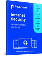 Programy antywirusowe - F-SECURE ESD Internet Security 1 Year 20 Device FCFYBR1N020E1 - miniaturka - grafika 1