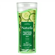 Szampony do włosów - Naturia szampon-żel pod prysznic 2w1 Ogórek i Aloes 100ml - miniaturka - grafika 1
