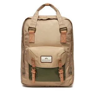 Plecak Doughnut Macaroon Large Jungle D011JG2-0003-F Beżowy - Torby na laptopy - miniaturka - grafika 1