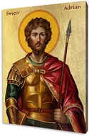 Ikony i obrazy sakralne - Ikona Święty Adrian - miniaturka - grafika 1