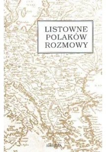 Listowne Polaków rozmowy - Książki o kulturze i sztuce - miniaturka - grafika 1