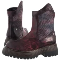 Botki damskie - Botki Bordowe 07130-23/00-8 (MA1461-b) Maciejka - miniaturka - grafika 1