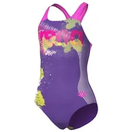 Stroje kąpielowe dla dziewczynek - Strój Kąpielowy Arena Light Tricks Swimsuit Swim Pro - miniaturka - grafika 1