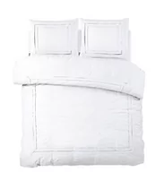 Pościel - 200x200/220 TAILORED biały mikroperkal kpl pościeli - miniaturka - grafika 1