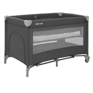 Łóżeczka i kojce - Łóżeczko Turystyczne Dwupoziomowe Lift Baby Mix Szare - miniaturka - grafika 1