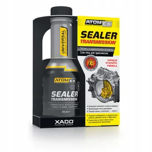 Xado Atomex Sealer Transmission na wycieki skrzyni uszczelniacz 250ml - Dodatki do paliw - miniaturka - grafika 1