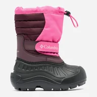 Buty dla dziewczynek - Śniegowce dziecięce dla dziewczynki wodoodporne Columbia Children's Powderbug Snowlite 2078922695 25 (8US) Różowe (195981575477) - miniaturka - grafika 1