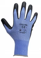 Rękawice robocze - LAHTI PRO Rękawice robocze powlekane lateksem niebiesko-czarne rozmiar 10(XL) L211610K LPL211610K - miniaturka - grafika 1