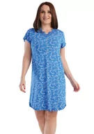 Bielizna nocna - Koszula Nocna Vienetta wiskoza na lato 4XL koronka - miniaturka - grafika 1